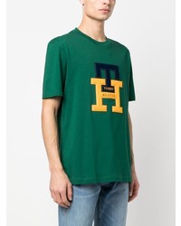 Tommy Hilfiger Logo Appliqu Cotton T Shirt