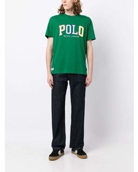 Polo Ralph Lauren Logo Patch Jersey Cotton T Shirt