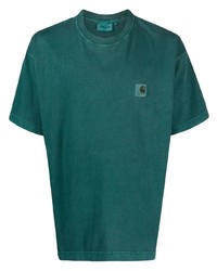 Carhartt WIP Nelson Logo Patch Short Sleeve Cotton T Shirt