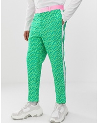 ASOS Edition Tapered Suit Trousers In