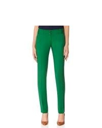 The Limited Drew Buttoned Simply Straight Pants Green 16