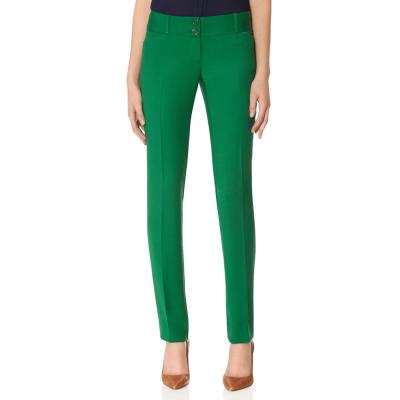 The Limited Drew Buttoned Simply Straight Pants Green 16 | Where ...
