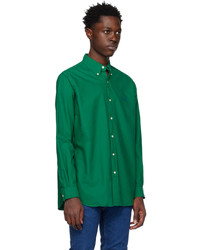 Polo Ralph Lauren Green Gart Dyed Oxford Shirt