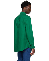 Polo Ralph Lauren Green Gart Dyed Oxford Shirt
