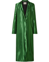 Green Duster Coat