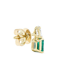 Anita Ko 18 Karat Gold Emerald And Diamond Earring