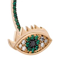 Delfina Delettrez Eyes On Me Diamond And Emerald Earring
