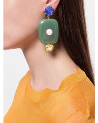 Marni Oversized Pendant Earrings