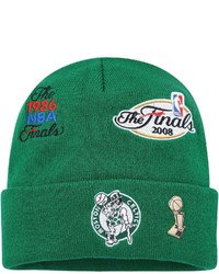 Mitchell & Ness Kelly Green Boston Celtics Hardwood Classics Finals Logo Cuffed Knit Hat At Nordstrom