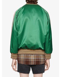 Gucci Bomber Jacket With Panther Face
