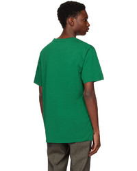 MAISON KITSUNÉ Green Rue Richelieu T Shirt