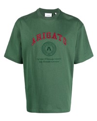Axel Arigato University Logo Embroidered T Shirt
