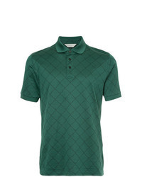 Green Embroidered Polo