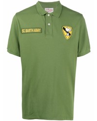 MC2 Saint Barth Badge Embroidered Polo Shirt