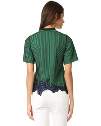 3.1 Phillip Lim Embroidered Polo Tee
