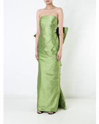 Bambah Draped Bow Gown