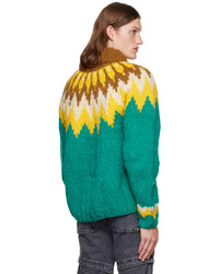 Andersson Bell Green Brown Riverton Sweater
