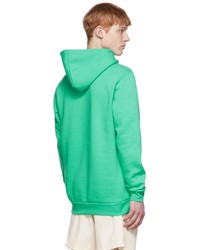 adidas Originals Green Adicolor Essentials Trefoil Hoodie