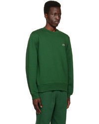 Lacoste Green Crewneck Sweatshirt