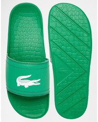 Lacoste Fraisier Croc Slider Flip Flops