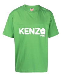 Kenzo Boke Flower Logo Print T Shirt