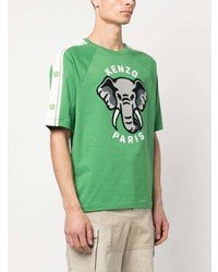 Kenzo Elephant Motif T Shirt