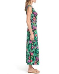 Chaus Rainforest Floral Maxi Dress