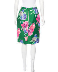 Kate Spade New York Floral Print Pencil Skirt W Tags