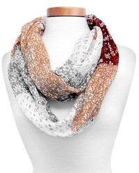 Joy Accessories Ditsy Floral Print Infinity Scarf