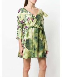 MSGM Floral Print Dress