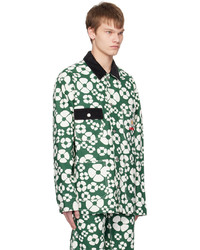 Marni Green White Carhartt Wip Edition Jacket