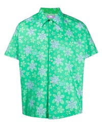 ERL Floral Print Cotton Shirt