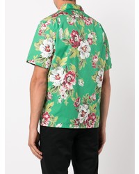 Polo Ralph Lauren Floral Print Short Sleeve Cotton Shirt