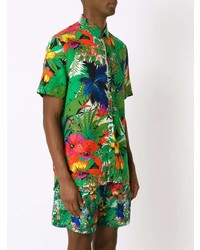 Amir Slama Floral Print Shortsleeved Shirt