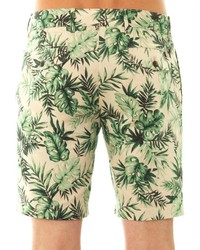 Moncler Jungle Print Chino Shorts
