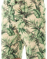 Moncler Jungle Print Chino Shorts
