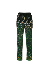 RED Valentino Embroidered Fitted Trousers