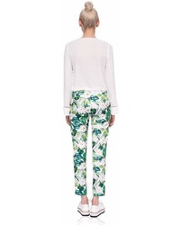 Nissa Slim Pants With Floral Print
