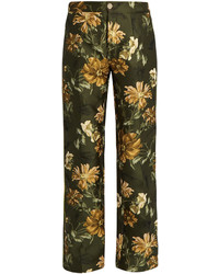 Frs For Restless Sleepers Corno Floral Jacquard Wide Leg Trousers