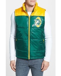 Mitchell & Ness Winning Team Green Bay Packers Quilted Vest Medium