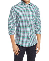 Southern Tide Channel Marker Gingham Check Button Up Shirt