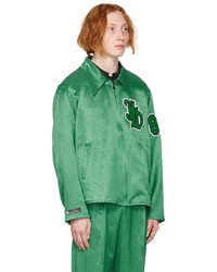 Jieda Green Acetate Jacket