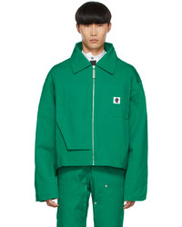 Spencer Badu Green Cotton Jacket
