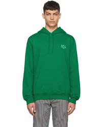 A.P.C. Green Marvin Hoodie
