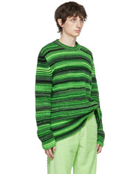 ERL Green Wool Sweater