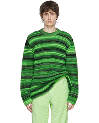 ERL Green Wool Sweater
