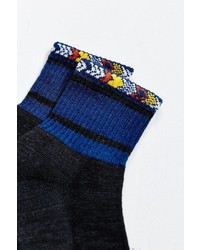 Southwestern Stripe Ankle Sock