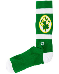 Stance Boston Celtics Team Color Striped Socks