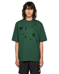 We11done Green Random T Shirt