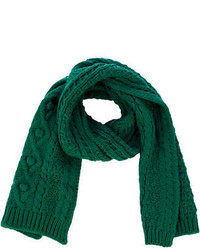 Resultado de imagen de green wool scarf